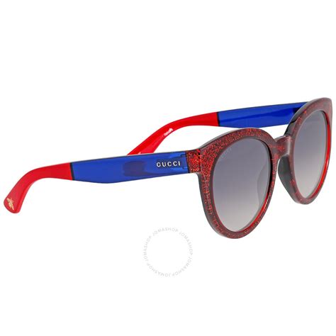 gucci red white blue sunglasses|unisex red gucci sunglasses.